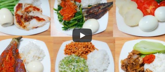10 PORSI MAKAN DIET NO MINYAK NO GULA